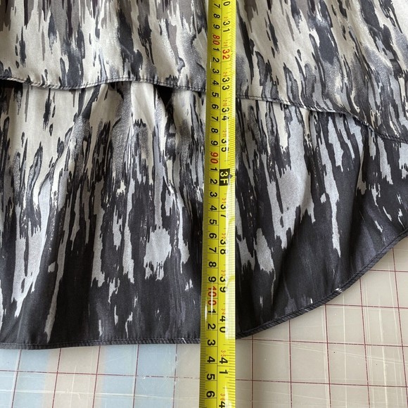 Express Dress Small Gathered Waist Hi Lo Hem V Neck Dolman Sleeve‎ - Picture 13 of 13